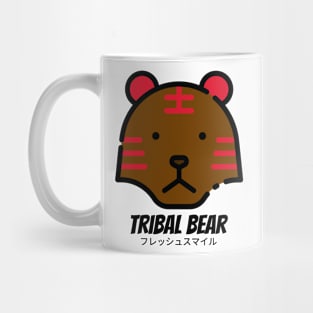 Tribal Bear Grizzly Brown Mug